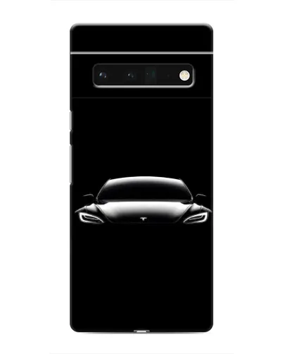 Чохол для Google Pixel 6 Pro з картинкою «Фари Tesla Night»
