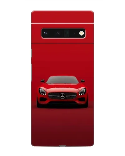 Чохол для Google Pixel 6 Pro з картинкою «Червоний Mercedes AMG»