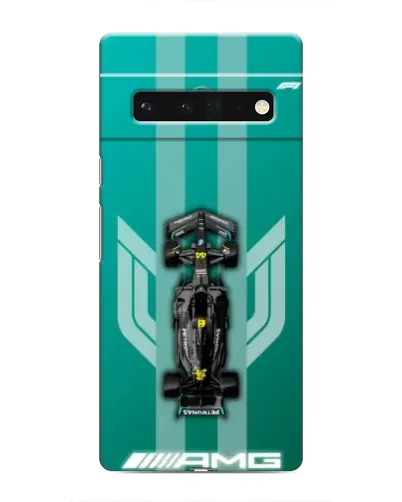 Чохол для Google Pixel 6 Pro з картинкою «Mercedes AMG Petronas»