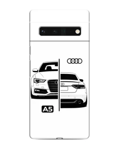Чохол для Google Pixel 6 Pro з картинкою «Audi — контрастний дизайн»