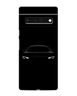 Чохол для Google Pixel 6 Pro з картинкою «Погляд Audi у темряві»