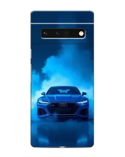 Чохол для Google Pixel 6 Pro з картинкою «Audi — блакитна енергія»