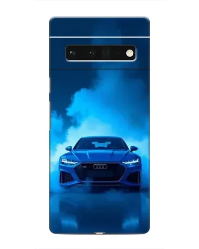 Чохол для Google Pixel 6 Pro з картинкою «Audi — блакитна енергія»