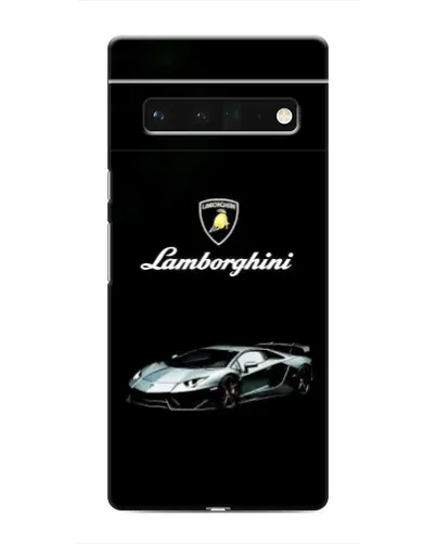 Чохол для Google Pixel 6 Pro з картинкою «Логотип Lamborghini класика»