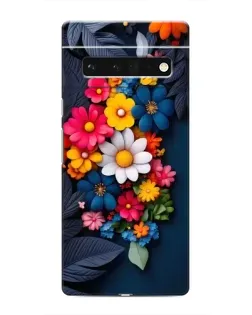 Чехол для Google Pixel 6 Pro с картинкой «Цветочная феерия»