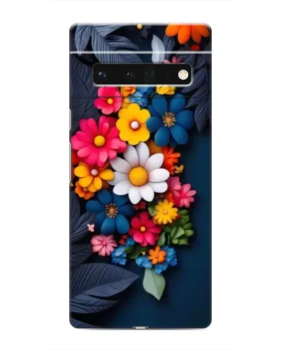 Чехол для Google Pixel 6 Pro с картинкой «Цветочная феерия»