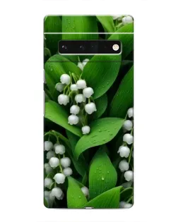 Чехол для Google Pixel 6 Pro с картинкой «Ландыши в зелени»