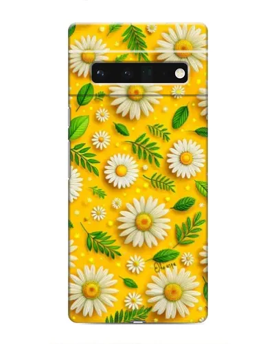 Чехол для Google Pixel 6 Pro с картинкой «Ромашковое солнце»