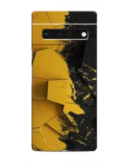 Чехол для Google Pixel 6 Pro с картинкой «Золотые осколки геометрии»