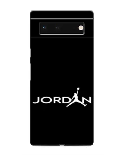 Чохол для Google Pixel 6 з картинкою «Jordan White Logo»
