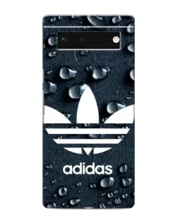 Чохол для Google Pixel 6 з картинкою «Adidas Trefoil Blue»