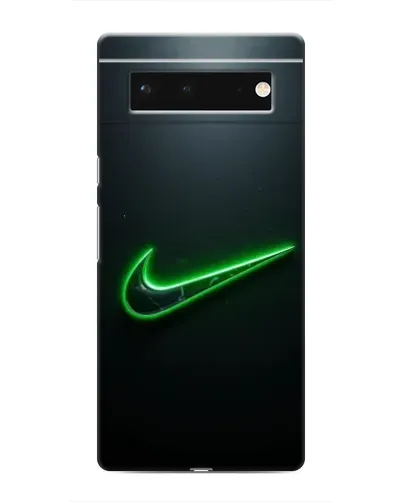 Чохол для Google Pixel 6 з картинкою «Неоновий контур Nike»