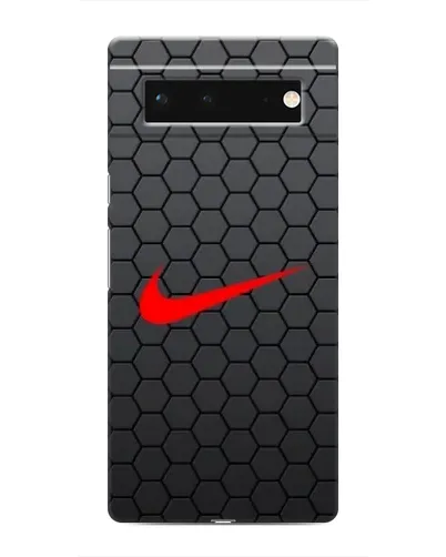 Чохол для Google Pixel 6 з картинкою «Nike — карбонова сітка»