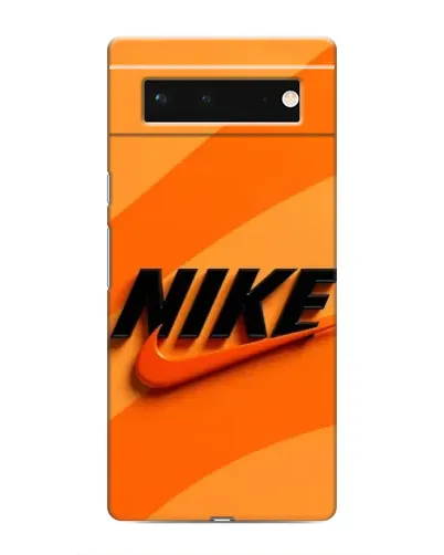 Чохол для Google Pixel 6 з картинкою «Помаранчевий драйв Nike»