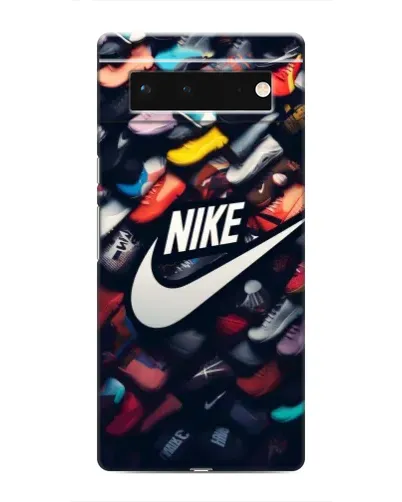 Чохол для Google Pixel 6 з картинкою «Колекція кросівок Nike»