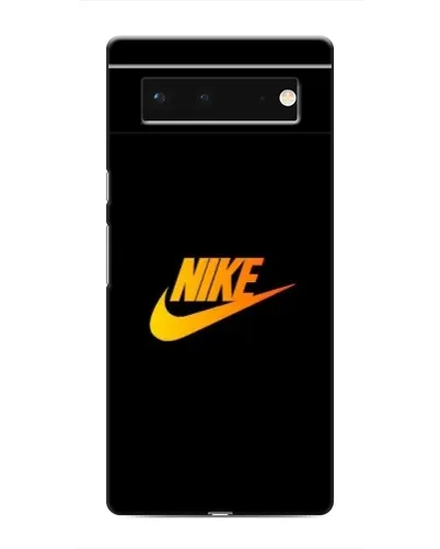 Чохол для Google Pixel 6 з картинкою «Золотий логотип Nike»
