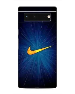Чохол для Google Pixel 6 з картинкою «Синій пульс Nike»