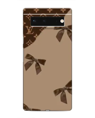 Чохол для Google Pixel 6 з картинкою «LV — кавовий атлас»