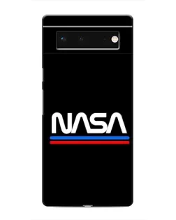 Чохол для Google Pixel 6 з картинкою «NASA — класика Red Blue»
