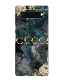 Чохол для Google Pixel 6 з картинкою «Абстрактні квіти Gucci»