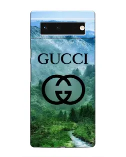 Чохол для Google Pixel 6 з картинкою «Gucci — гірський пейзаж»