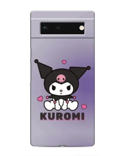 Чохол для Google Pixel 6 з картинкою «Kuromi — фіолетовий арт»