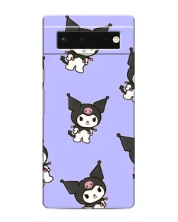 Чохол для Google Pixel 6 з картинкою «Паттерн з Kuromi»