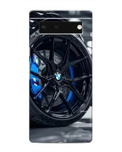 Чохол для Google Pixel 6 з картинкою «Колесо BMW зблизька»
