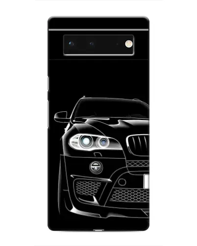 Чохол для Google Pixel 6 з картинкою «Темний силует BMW»