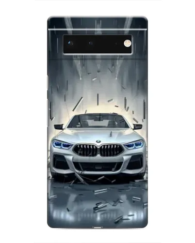 Чохол для Google Pixel 6 з картинкою «BMW у світлі фар»