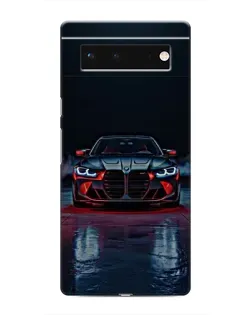 Чохол для Google Pixel 6 з картинкою «BMW на мокрій дорозі»