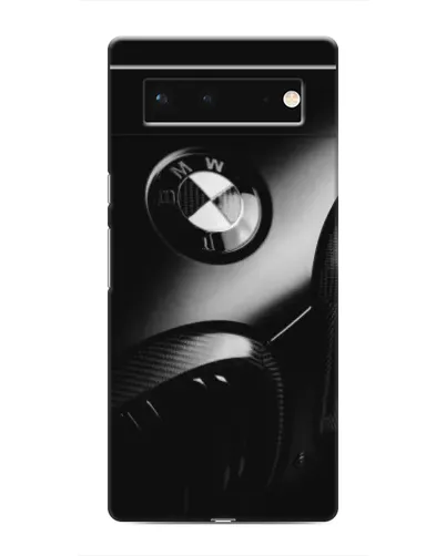 Чохол для Google Pixel 6 з картинкою «Емблема BMW — макро»