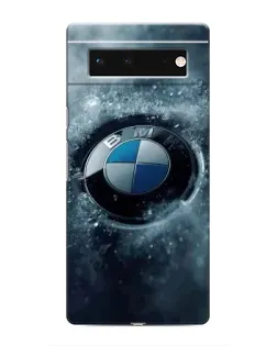 Чохол для Google Pixel 6 з картинкою «Логотип BMW — лід»