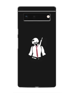 Чохол для Google Pixel 6 з картинкою «PUBG — силует воїна»