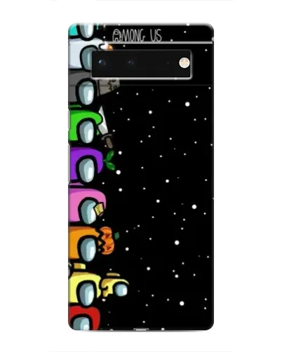 Чохол для Google Pixel 6 з картинкою «Команда Among Us»
