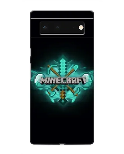 Чохол для Google Pixel 6 з картинкою «Minecraft Diamond лого»