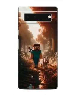 Чохол для Google Pixel 6 з картинкою «Стів у лісі»