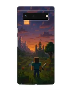 Чохол для Google Pixel 6 з картинкою «Стів біля вежі»