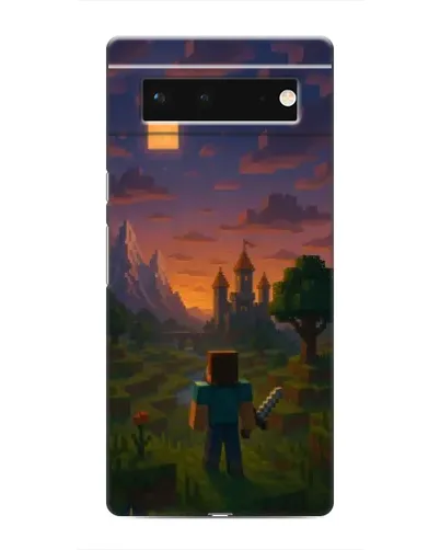 Чохол для Google Pixel 6 з картинкою «Стів біля вежі»