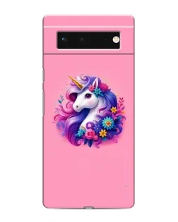 Чехол для Google Pixel 6 с картинкой «Сказочный единорог»