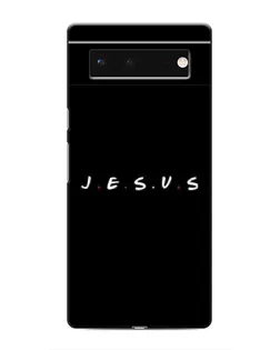 Чехол для Google Pixel 6 с картинкой «Точки веры J.E.S.U.S.»