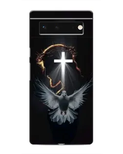 Чехол для Google Pixel 6 с картинкой «Голубь и Свет»