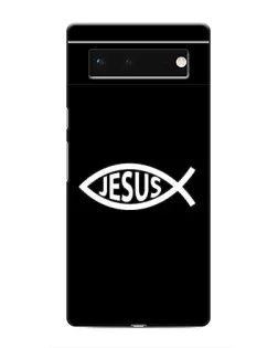 Чехол для Google Pixel 6 с картинкой «Классический Jesus»