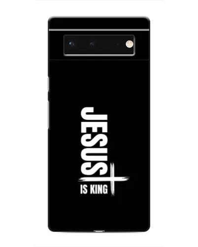 Чехол для Google Pixel 6 с картинкой «Вертикаль веры Jesus»
