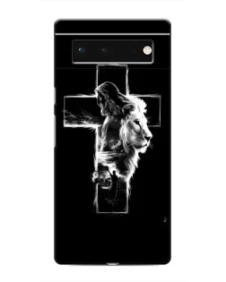 Чехол для Google Pixel 6 с картинкой «Сияющий крест Jesus»