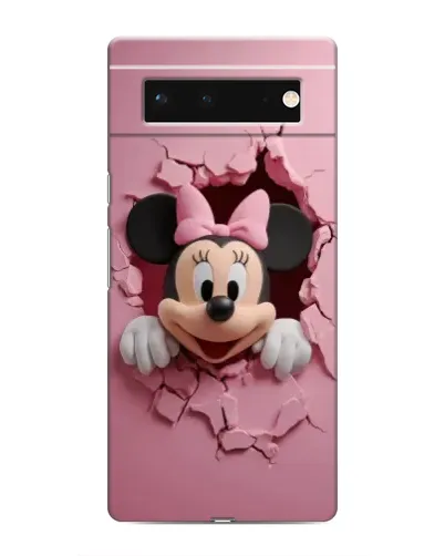 Чохол для Google Pixel 6 з картинкою «Мінні крізь стіну»