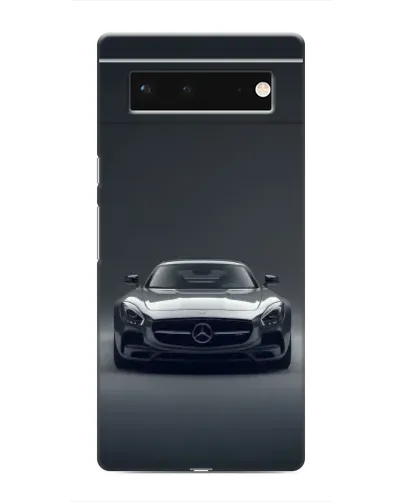 Чохол для Google Pixel 6 з картинкою «Mercedes на чорному»