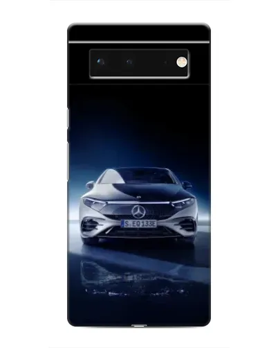 Чохол для Google Pixel 6 з картинкою «Нічний Mercedes EQ»