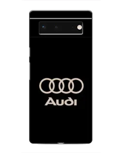 Чохол для Google Pixel 6 з картинкою «Audi — золотий логотип»