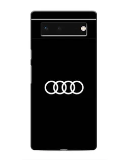 Чохол для Google Pixel 6 з картинкою «Audi White Logo»